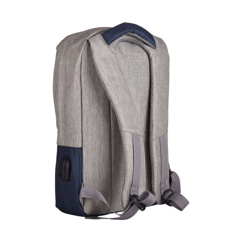 Рюкзак BEAM (серый, темно-синий)