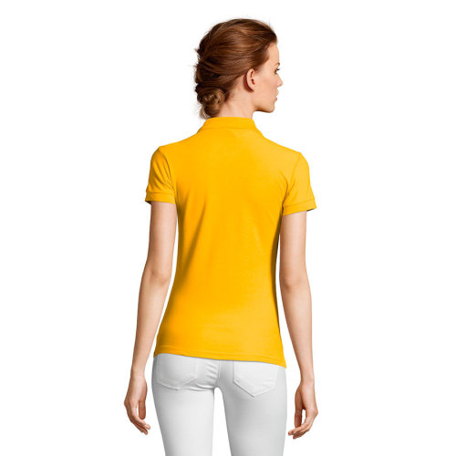 Рубашка поло женская PEOPLE 210 (желтый)