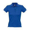 Рубашка поло женская PEOPLE 210 (синий)